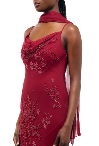 Ruby Shawl - 100% silk