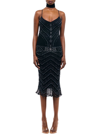 The On The Nile Gown - 100% silk