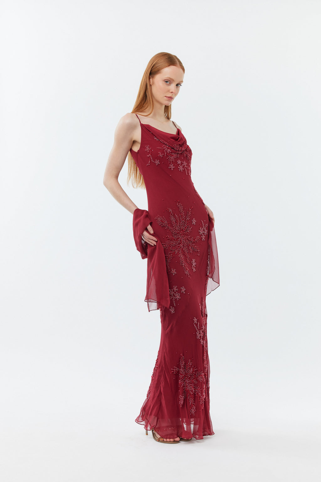 The Ruby Gown - 100% silk