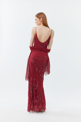 The Ruby Gown - 100% silk