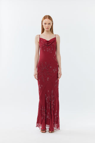 The Ruby Gown - 100% silk