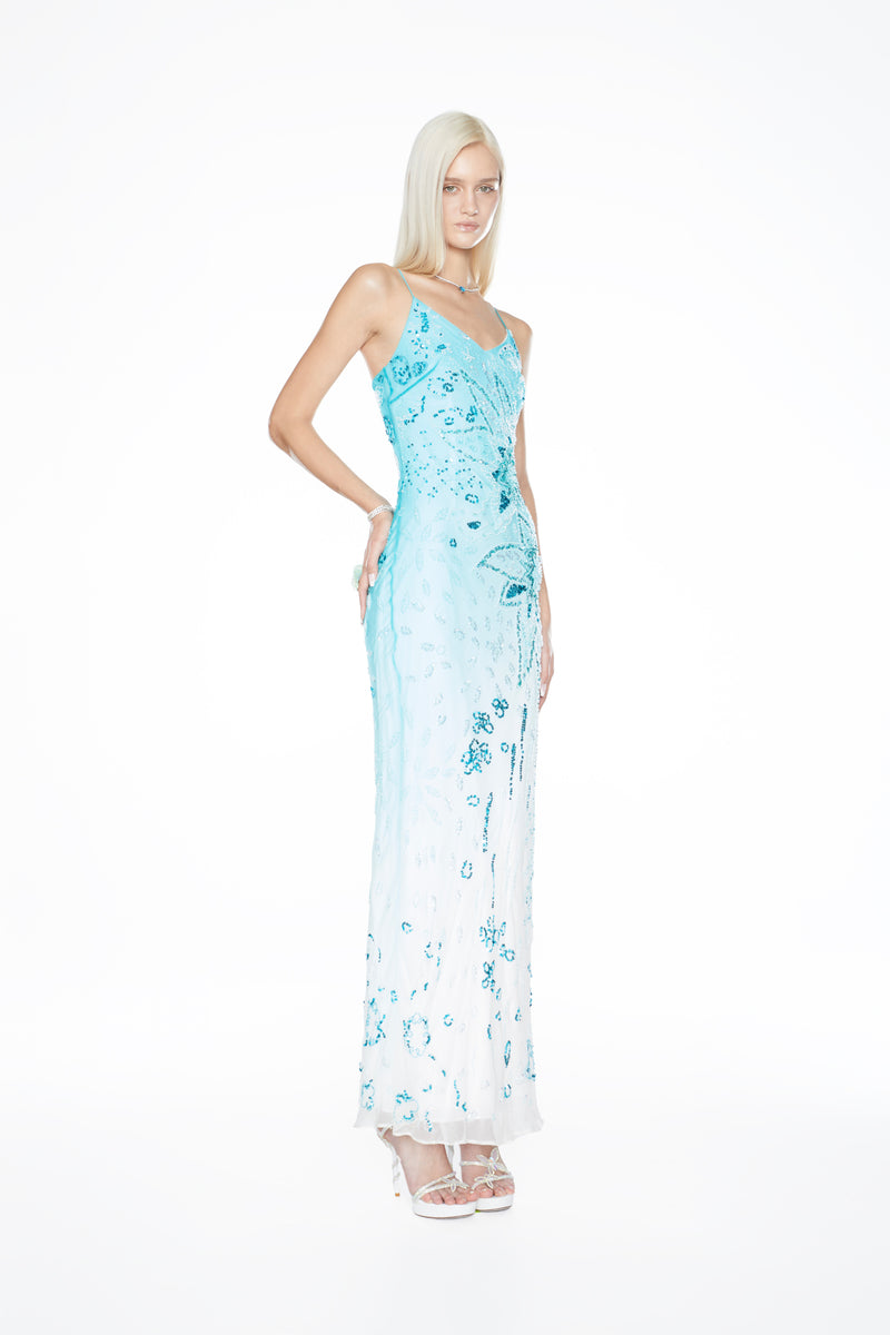 'The Marina' - 100% Silk Gown
