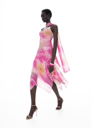 ‘The Lila’ - Hand Beaded Cocktail Dress