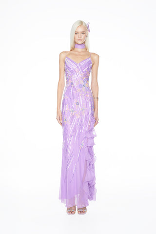 'The Gardenia Gown' - 100% Silk