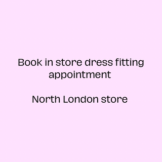 In store dress appointment
