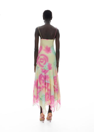 The Corelia Gown - Hand Painted Beaded Evening gown